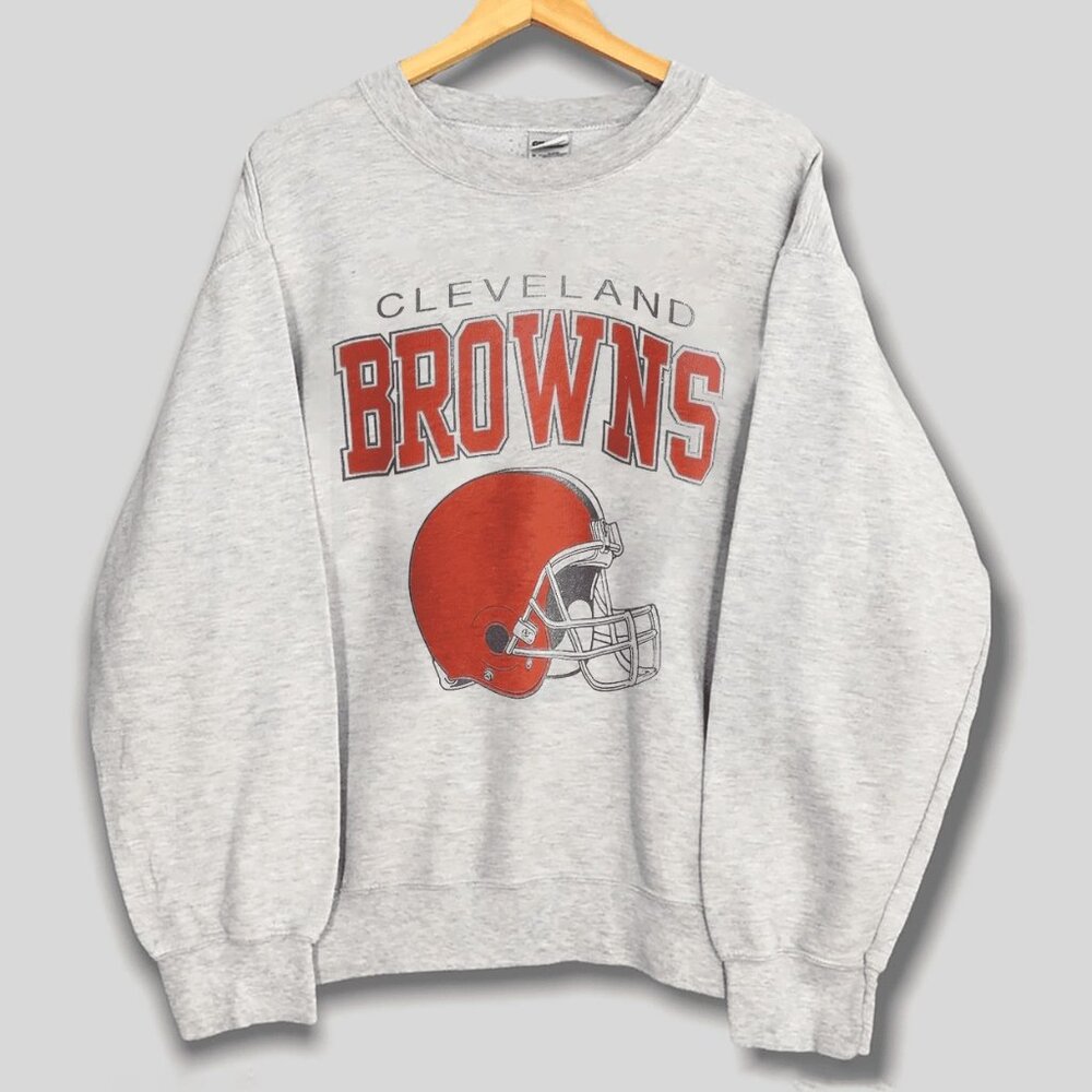 90s Vintage Cleveland Brown Football Shirt, Retro NFL Sweatshirt For Men Women